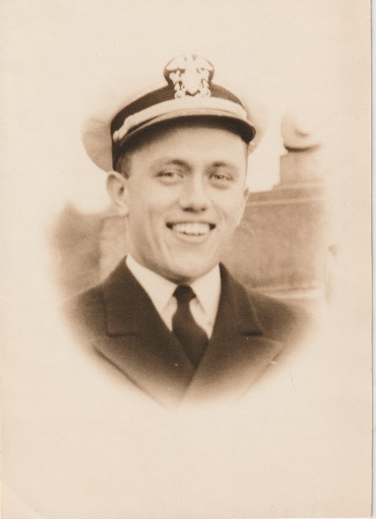 This portrait of Ken was taken around the time of his service on the Plunkett. (credit: Brown Family)